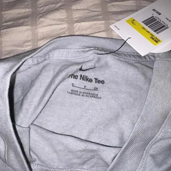 New Nike Military New York Jets NFL Long Sleeve Shirt Gray Men's Size S Salute - Picture 6 of 7